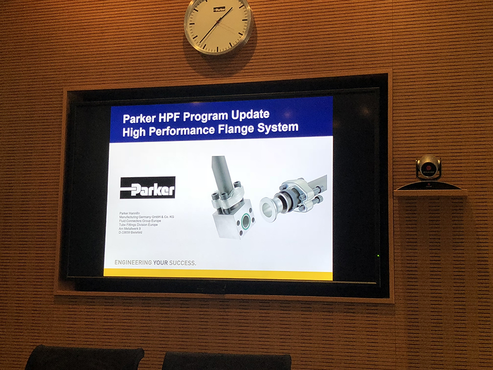 參觀Parker工廠 參觀Parker工廠