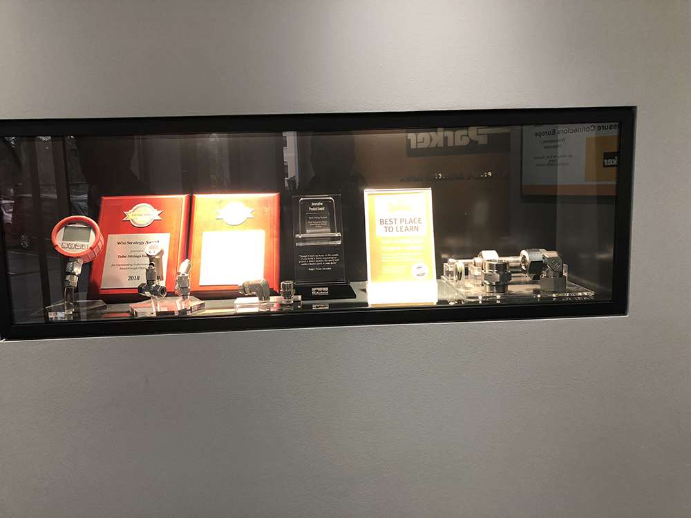 參觀Parker工廠 參觀Parker工廠