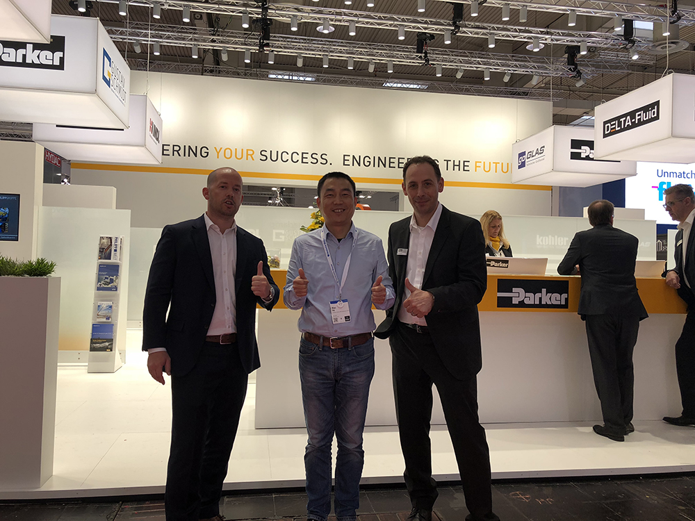 參觀Parker工廠 參觀Parker工廠