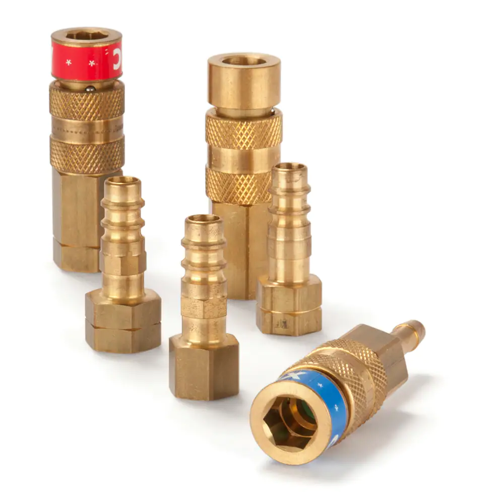 派克65-67 系列，帶標(biāo)識(shí)系統(tǒng)的快換，專(zhuān)為燃?xì)庖约把鯕鈶?yīng)用而設(shè)計(jì)