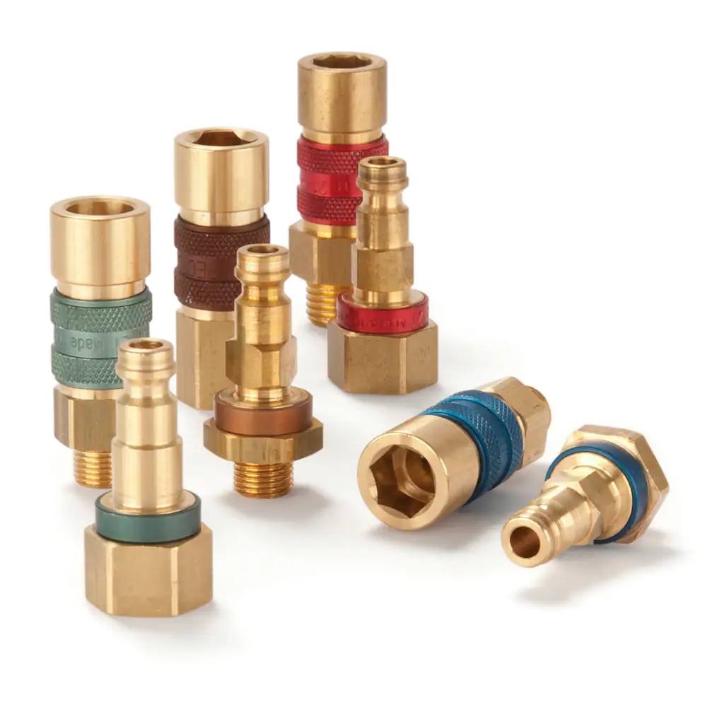 派克21系列，帶標(biāo)識(shí)系統(tǒng)快換接頭